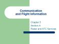 Communication and Flight Information PowerPoint PPT Presentation