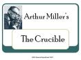 The Crucible: Historical Context PowerPoint PPT Presentation