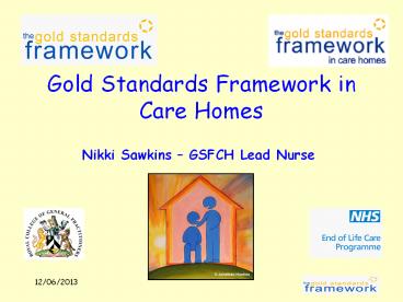 Gold Standards Framework in Care Homes