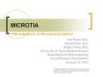 MICROTIA PowerPoint PPT Presentation