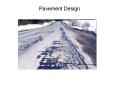 Pavement Design PowerPoint PPT Presentation