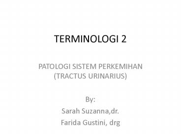 TERMINOLOGI 2