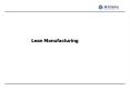 Lean Manufacturing PowerPoint PPT Presentation