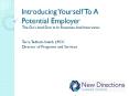 Introducing Yourself To A Potential Employer PowerPoint PPT Presentation