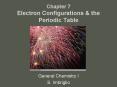 Chapter 7 Electron Configurations & the Periodic Table PowerPoint PPT Presentation