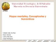 Mapas mentales, Conceptuales y Sem
