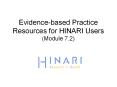 Evidence-based Practice Resources for HINARI Users (Module 7.2) PowerPoint PPT Presentation