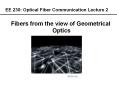 EE 230: Optical Fiber Communication Lecture 2 PowerPoint PPT Presentation