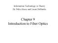 Chapter 9 Introduction to Fiber Optics PowerPoint PPT Presentation