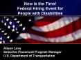 Now is the Time! Federal Hiring Event for People with PowerPoint PPT Presentation