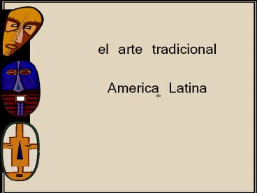 el arte tradicional