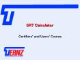 SRT Calculator PowerPoint PPT Presentation