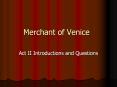 Merchant of Venice PowerPoint PPT Presentation