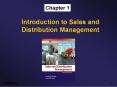 Introduction to Sales and Distribution Management PowerPoint PPT Presentation