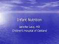 Infant Nutrition PowerPoint PPT Presentation