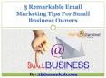 5 Remarkable Email Marketing Tips For Small Business Owners PowerPoint PPT Presentation
