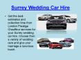Surrey Wedding Car Hire PowerPoint PPT Presentation