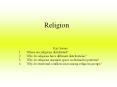 Religion PowerPoint PPT Presentation