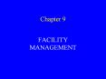 FACILITY MANAGEMENT PowerPoint PPT Presentation