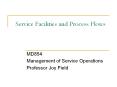 Service Facilities and Process Flows PowerPoint PPT Presentation
