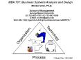 MBA 731: Business Systems Analysis and Design PowerPoint PPT Presentation