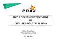 STATUS OF EFFLUENT TREATMENT PowerPoint PPT Presentation