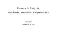 Evidence for Early Life