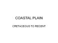 COASTAL PLAIN PowerPoint PPT Presentation