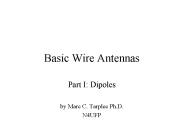 Basic Wire Antennas