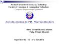 An Introduction to PIC Microcontrollers PowerPoint PPT Presentation