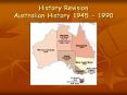 History Revision Australian History 1945 - 1990 PowerPoint PPT Presentation