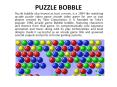 playing online game: Puzzle Bubble Shooter PowerPoint PPT Presentation