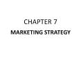 CHAPTER 7 MARKETING STRATEGY * * * * * * * GERBER S PowerPoint PPT Presentation
