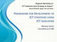 Framework for Development of ICT strategies using ICT PowerPoint PPT Presentation