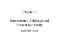 Chapter 6 International Arbitrage and Interest rate Parity PowerPoint PPT Presentation