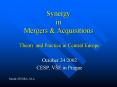 Synergy in Mergers & Acquisitions PowerPoint PPT Presentation