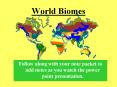 World Biomes PowerPoint PPT Presentation