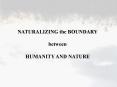 NATURALIZING the BOUNDARY PowerPoint PPT Presentation