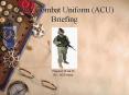 Army Combat Uniform (ACU) Briefing PowerPoint PPT Presentation