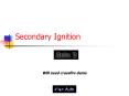 Secondary Ignition PowerPoint PPT Presentation