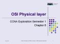 OSI Physical layer PowerPoint PPT Presentation