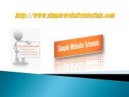 Build Your Own Website