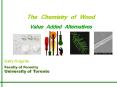 The Chemistry of Wood PowerPoint PPT Presentation