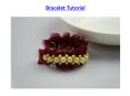 The Tutorial for Making Bracelate with Beads and Ribbon PowerPoint PPT Presentation