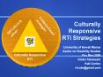 Culturally Responsive RTI Strategies PowerPoint PPT Presentation