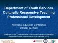 Department of Youth Services PowerPoint PPT Presentation