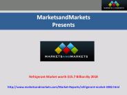 Refrigerant Market Forecasts to 2018
