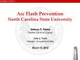 Arc Flash Prevention North Carolina State University PowerPoint PPT Presentation