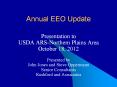 Annual EEO Update PowerPoint PPT Presentation