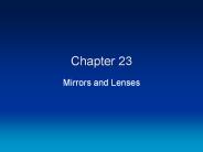 Mirrors and Lenses